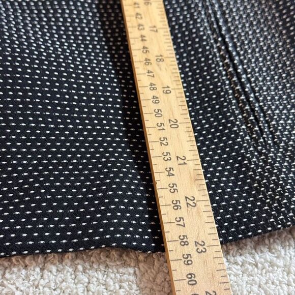 Eileen Fisher jacket Womens Sz M P tweed open Neck Blazer cotton Woven Patterns - Picture 9 of 10